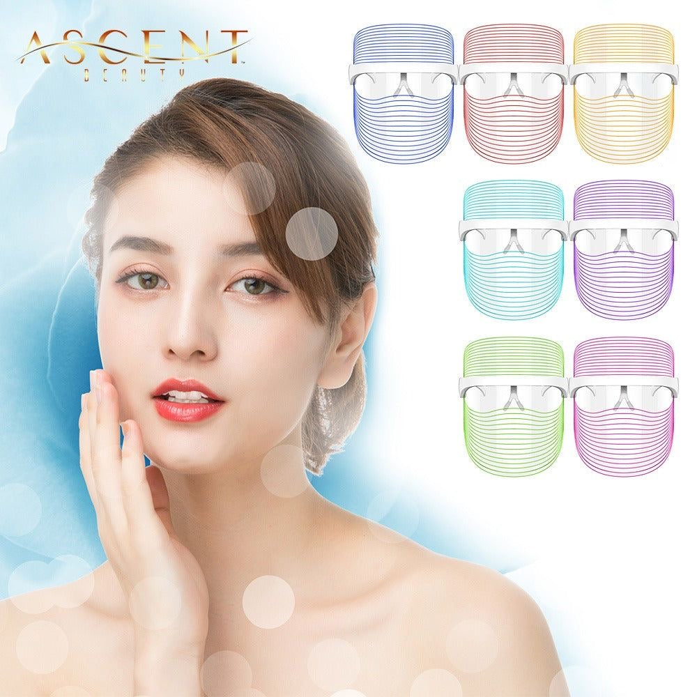 LED Beauty Mask | Unisex 3 In 1 Face Mask | Anti Acne & Anti Aging Face Mask | Skin Rejuvenation Mask